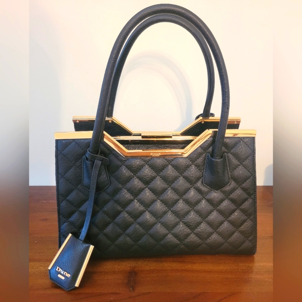 Dune London Quilted Satchel Purse